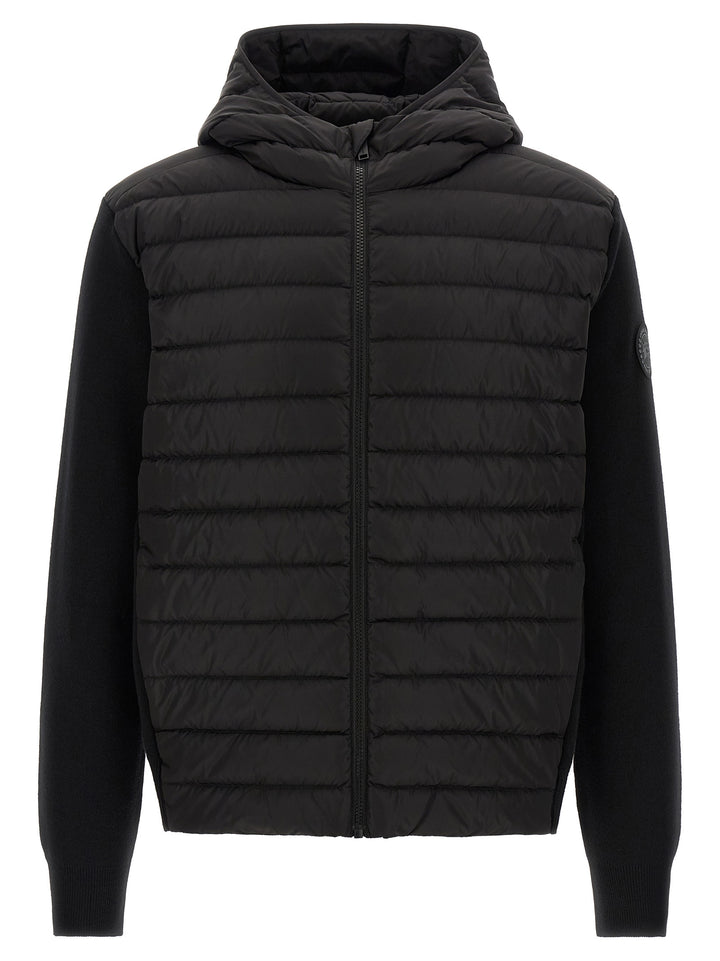 Canada Goose Black Wool Full-Length Jacket
