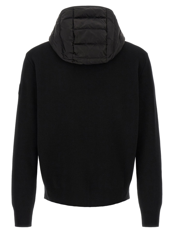 Canada Goose Black Wool Full-Length Jacket