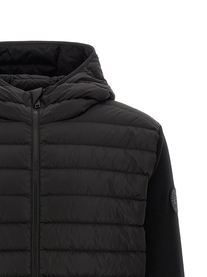 Canada Goose Black Wool Full-Length Jacket