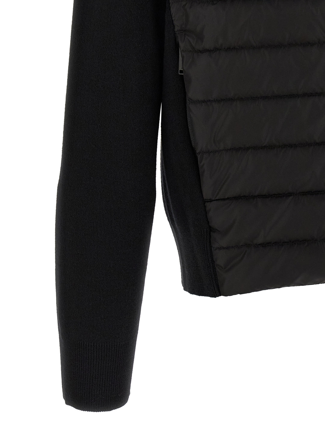 Canada Goose Black Wool Full-Length Jacket
