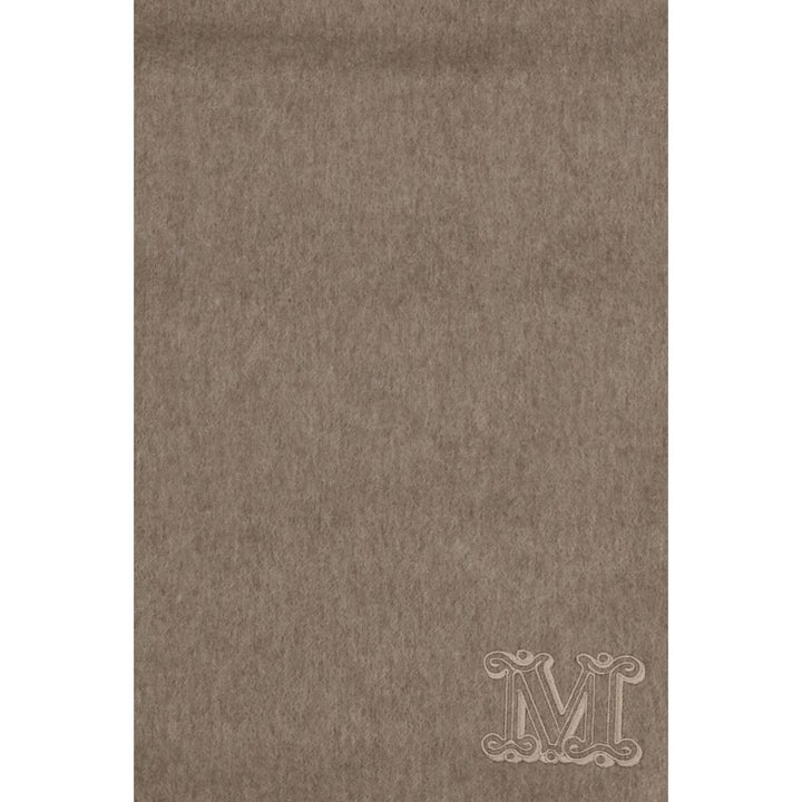 Max Mara Beige Cashmere Scarf