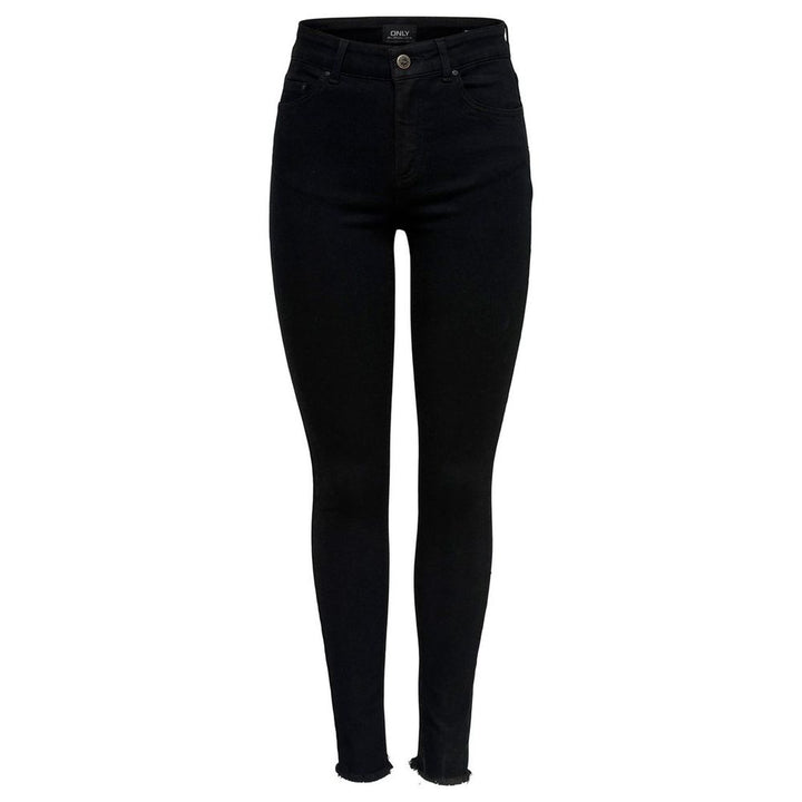 Only Black Cotton Skinny Jeans