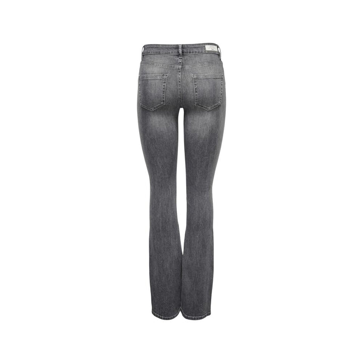 Only Gray Cotton Skinny Jeans