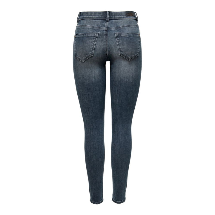 Only Blue Cotton Skinny Jeans