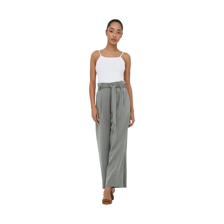 Only Bicolor Viscose Casual Pants