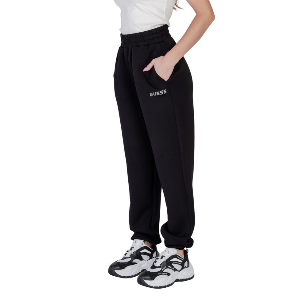 Guess Active Black Viscose Joggers (Workout Pants)