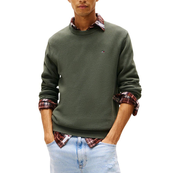 Tommy Hilfiger Jeans Green Organic Cotton Sweatshirt