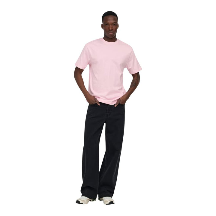 Only &amp; Sons Multicolor Organic Cotton T-Shirt