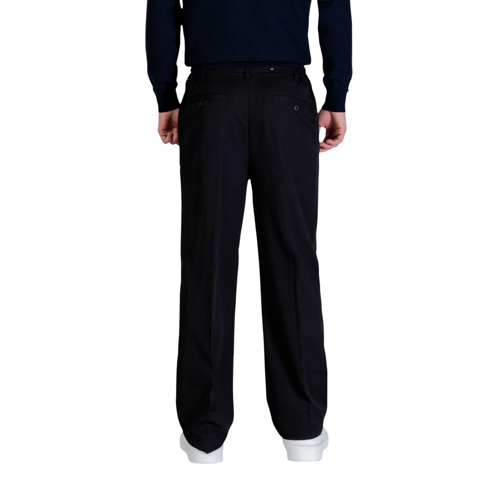Only &amp; Sons Black Recycled Polyester Casual Pants