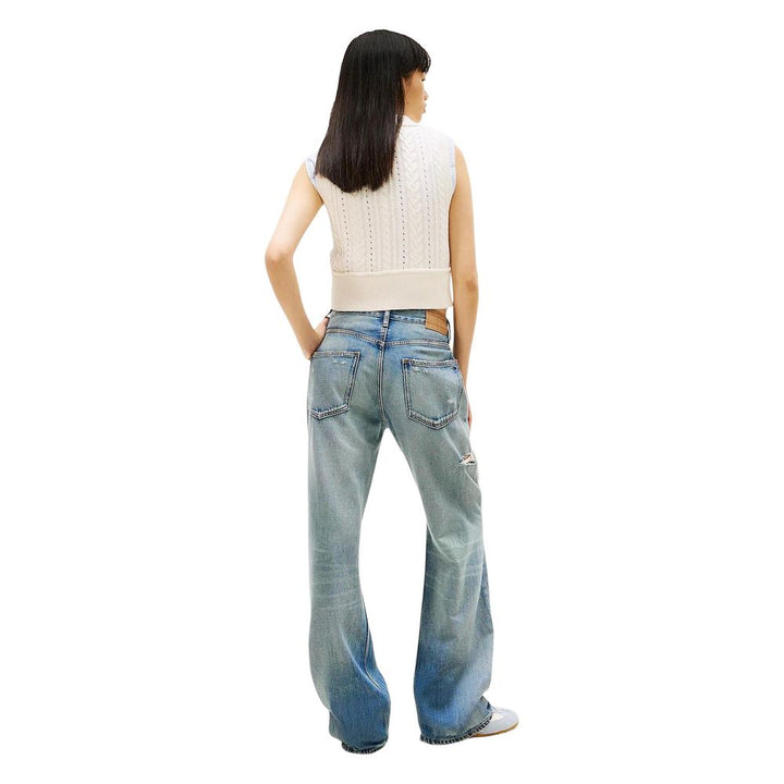 Tommy Hilfiger Jeans Blue Recycled Cotton Boyfriend Jeans