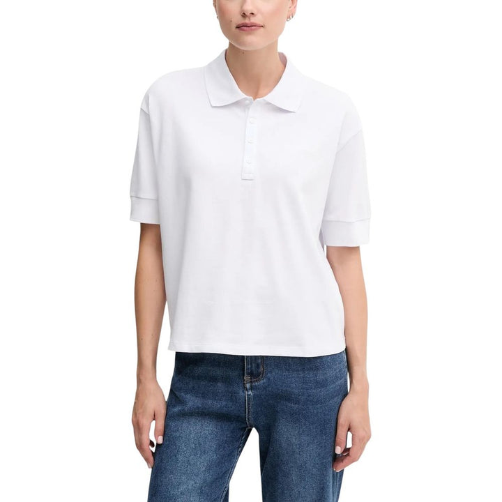 Armani Exchange White Cotton T-Shirt