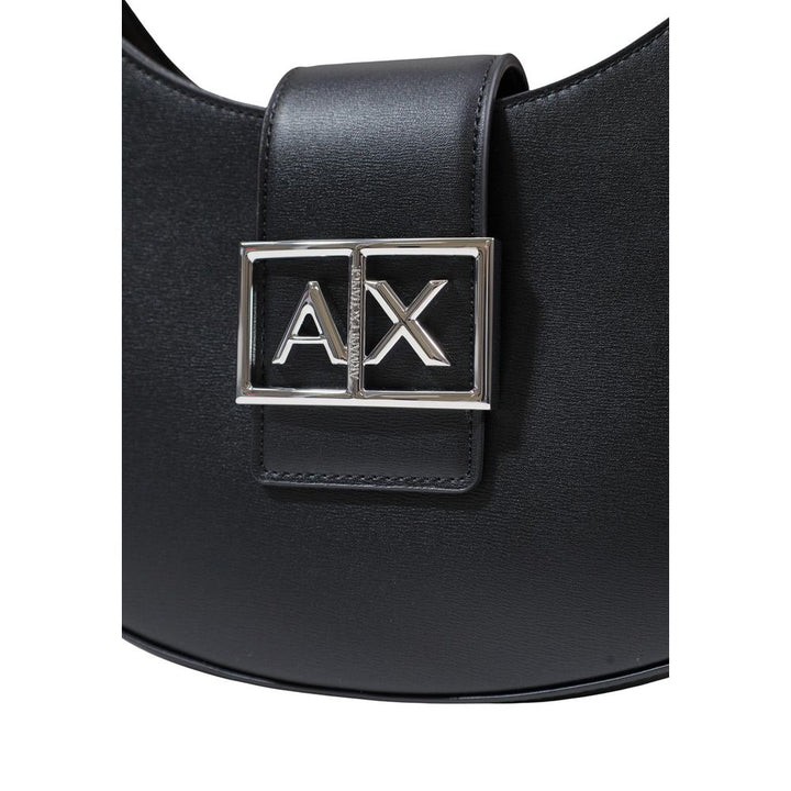 Armani Exchange Black Polyester Handbag