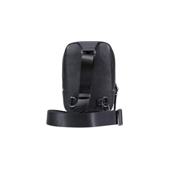 Armani Exchange Black Polyester Backpack