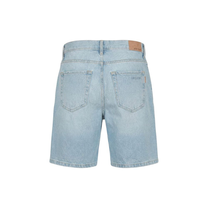 Antony Morato Light Blue Cotton Bermuda Shorts