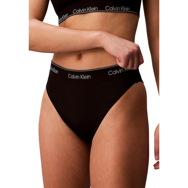 Calvin Klein Jeans Black Recycled Polyester Swim Briefs