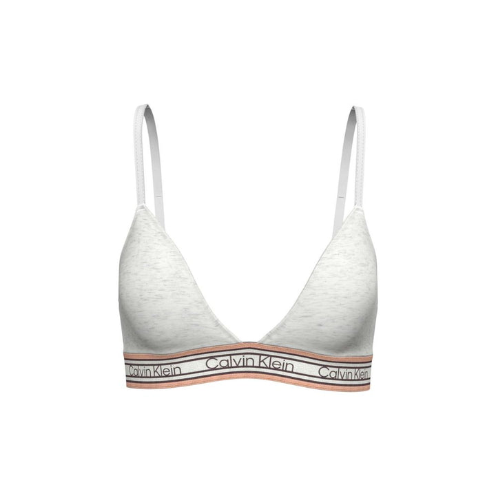 Calvin Klein Underwear Cream Cotton Bra