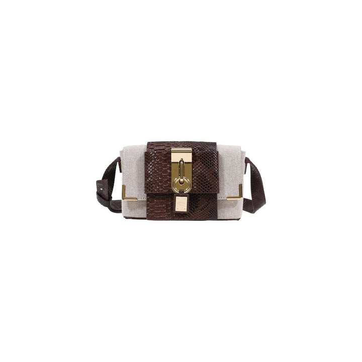 Replay Beige Polyester Handbag