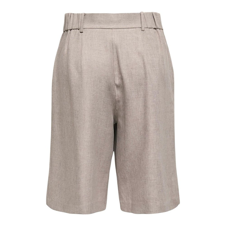 Only Gray Recycled Polyester Bermuda Shorts