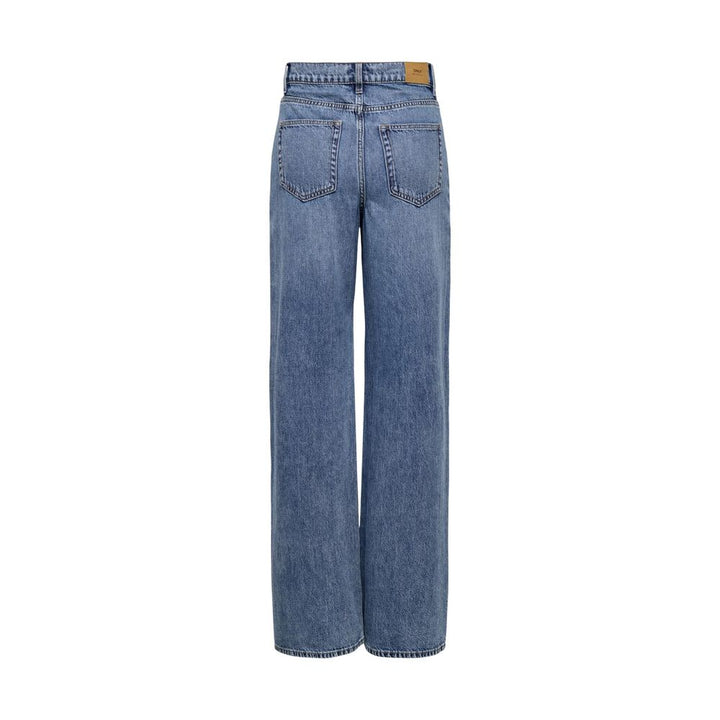 Only Blue Cotton Relaxed Fit Jeans