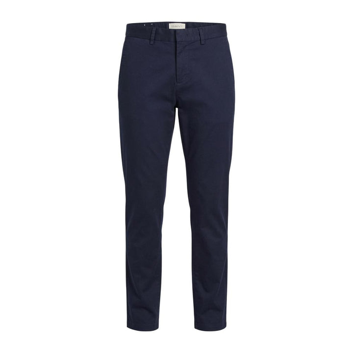 Gant Blue Cotton Skinny Pants
