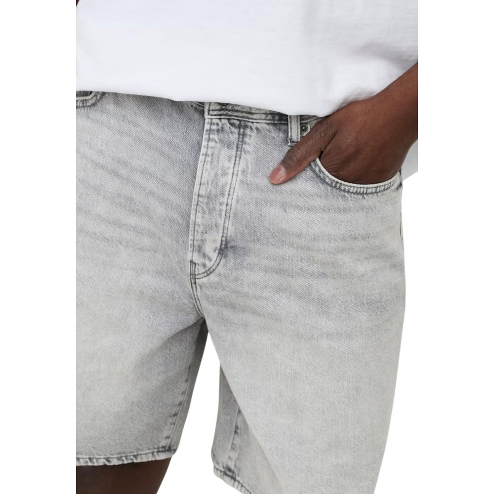 Only &amp; Sons Gray Cotton Bermuda Shorts