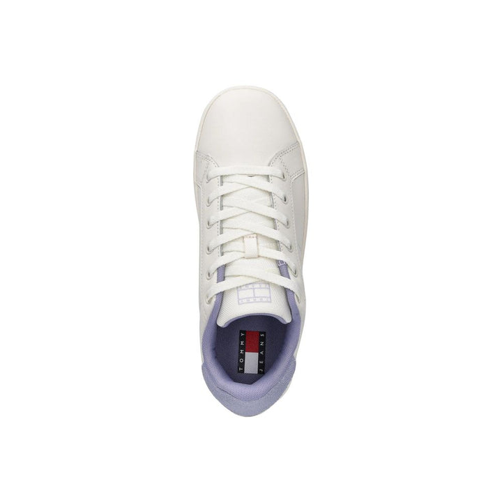 Tommy Hilfiger Jeans White Leather Chunky Sneakers