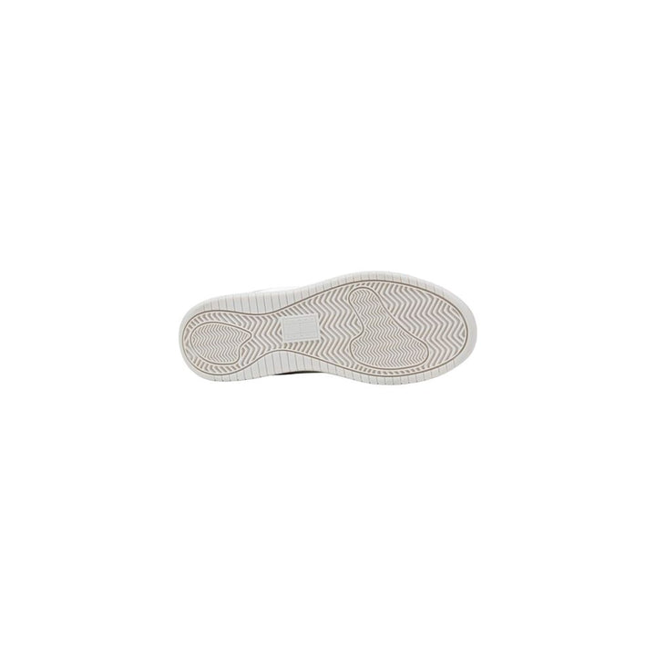 Tommy Hilfiger Jeans White Suede Leather Chunky Sneakers
