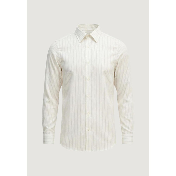 Armani Exchange Bicolor Viscose Pattern Shirt