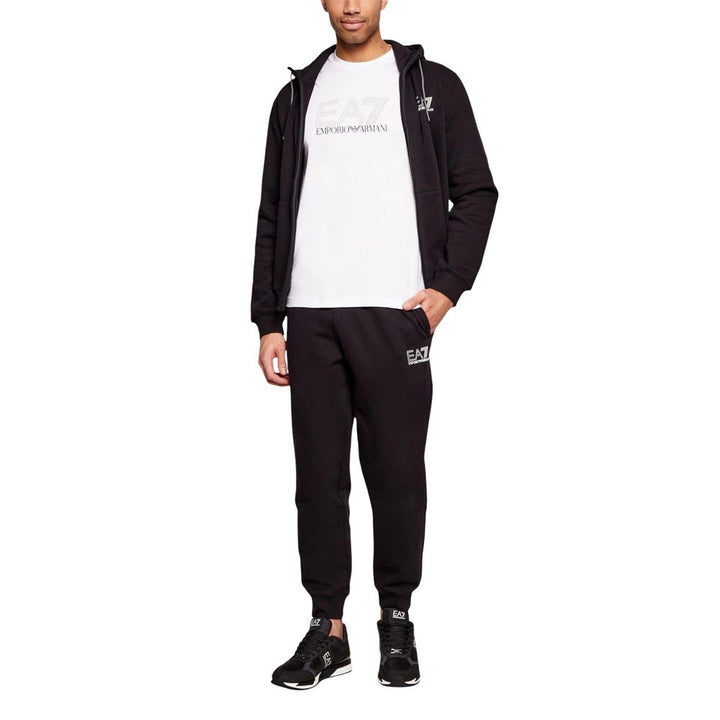 EA7 Emporio Armani White Cotton T-Shirt