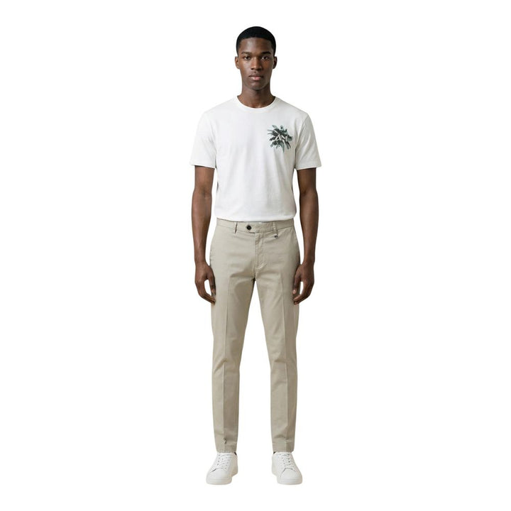 Antony Morato Beige Cotton T-Shirt
