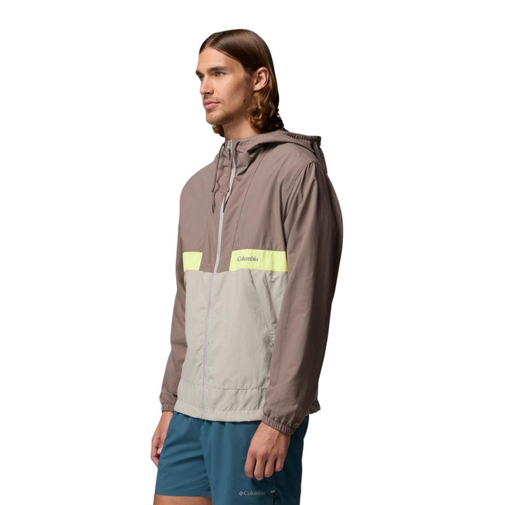 Columbia Gray Nylon Shell Jacket