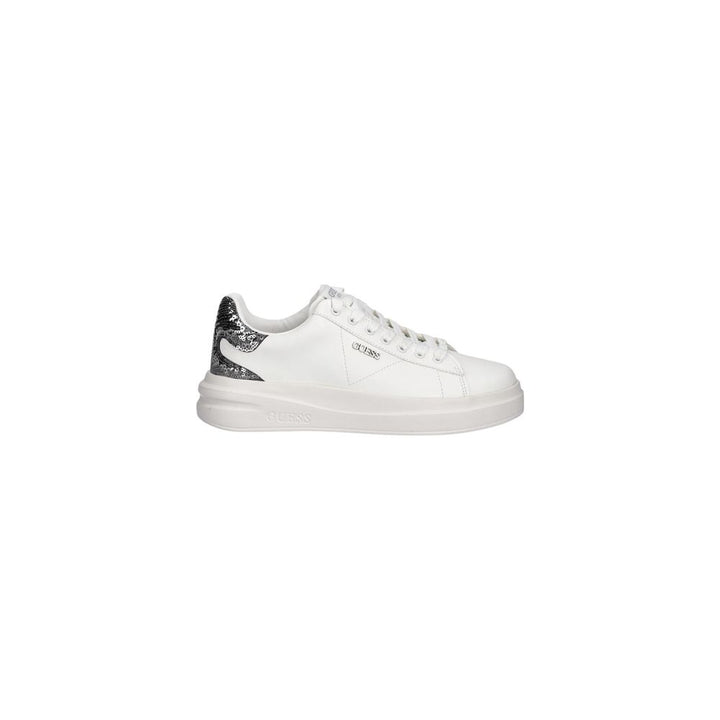 Guess Silver Leather Sneakers