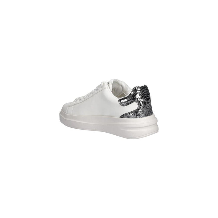 Guess Silver Leather Sneakers