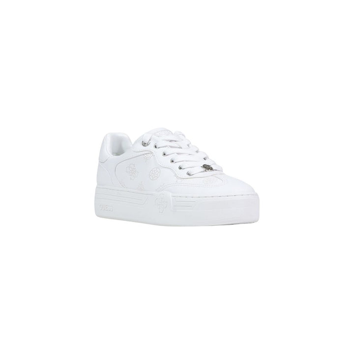 Guess Beige Polyethylene Low Top Sneakers