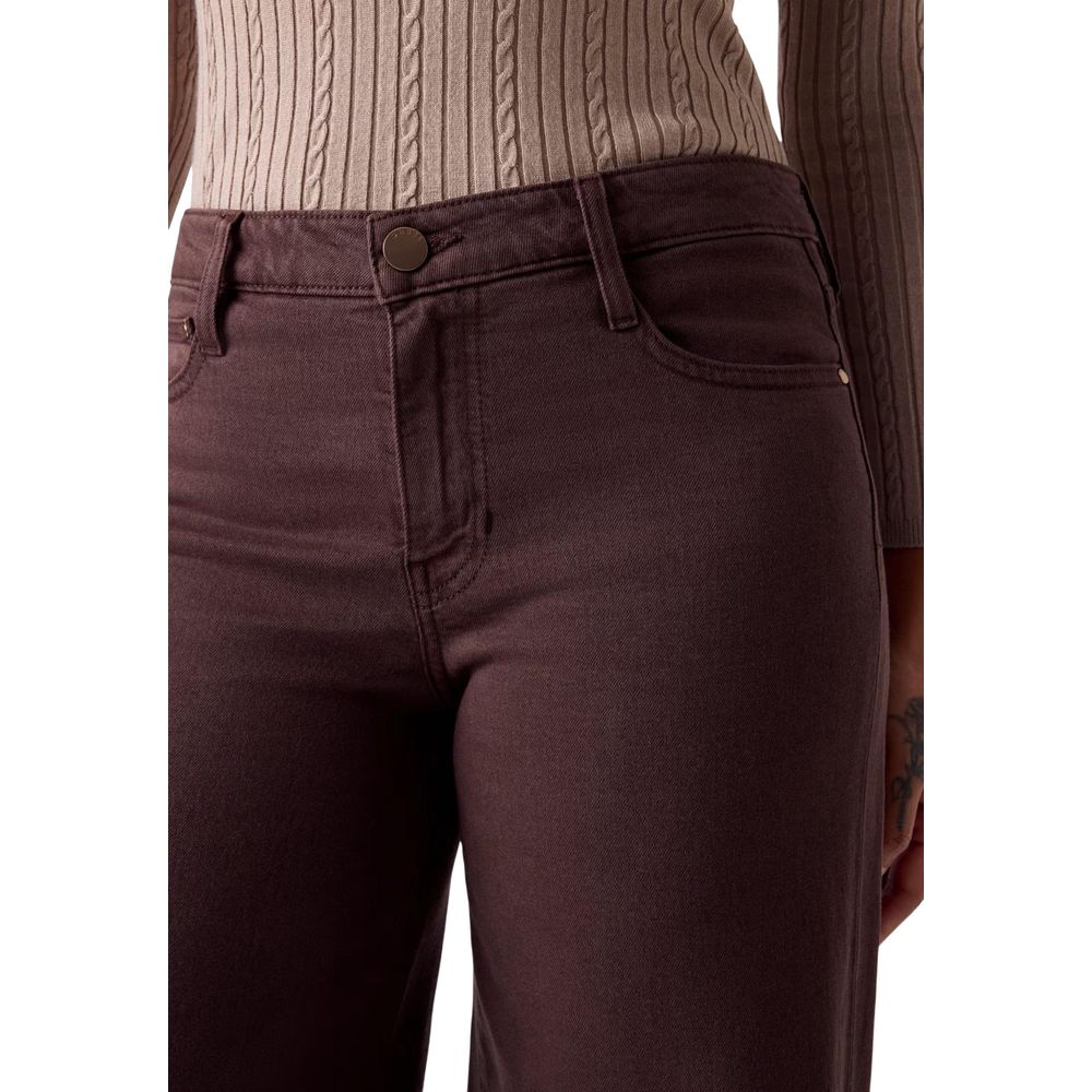 Guess Brown Lyocell Flared Pants