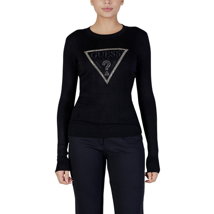 Guess Black Viscose Sweatshirt
