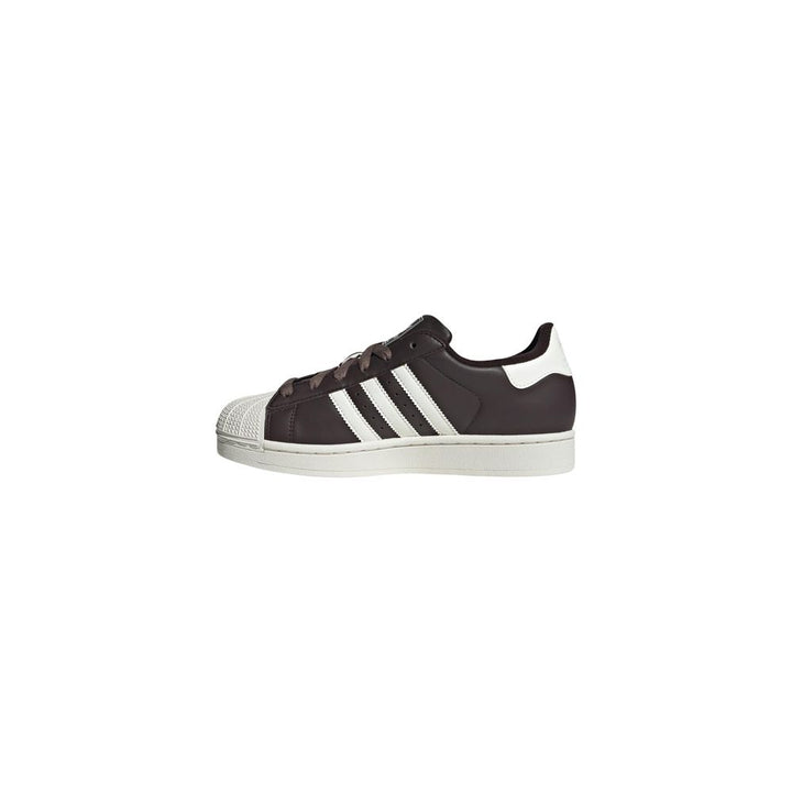 Adidas Originals Brown Leather Low Top Sneakers