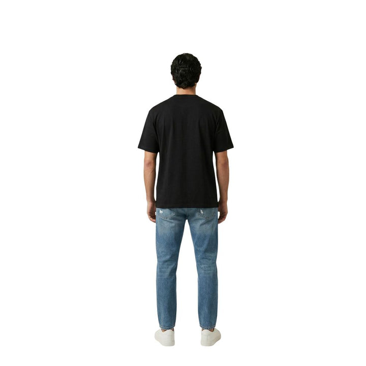 Only &amp; Sons Black Cotton T-Shirt