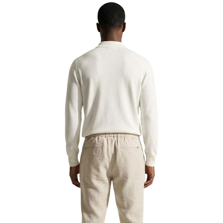 Gianni Lupo White Viscose Sweatshirt