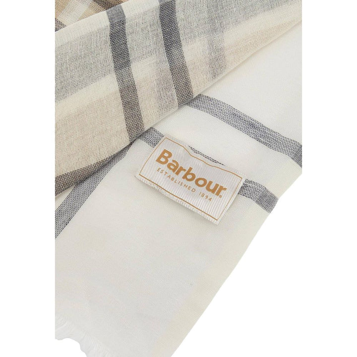 Barbour Cream Cotton Scarf