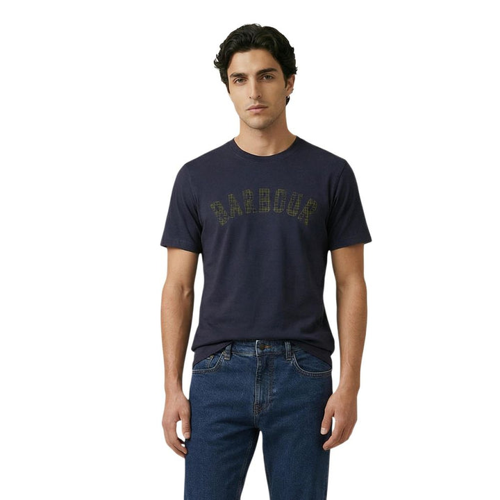 Barbour Blue Cotton T-Shirt