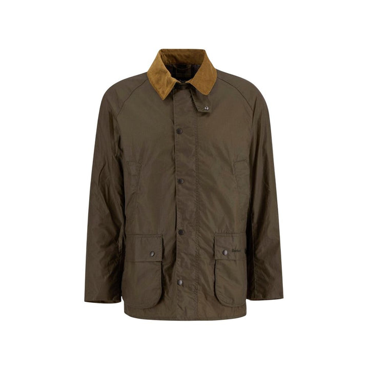 Barbour Green Cotton Full-Length Jacket