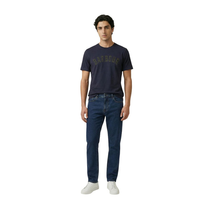 Barbour Blue Cotton T-Shirt