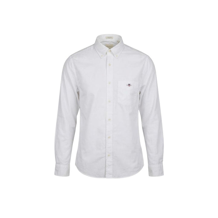Gant White Cotton Dress Shirt