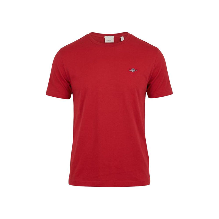 Gant Red Cotton T-Shirt