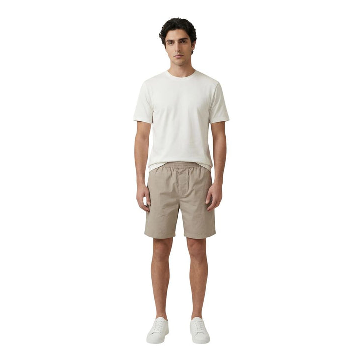 Armani Exchange Beige Cotton Knee Length