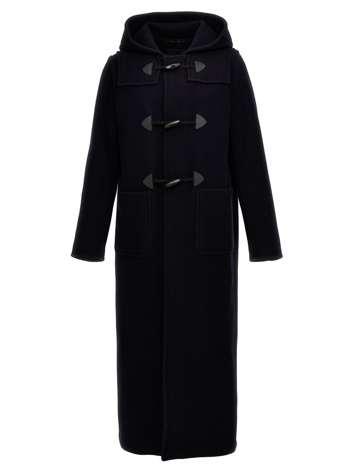Prada Blue Wool Coat