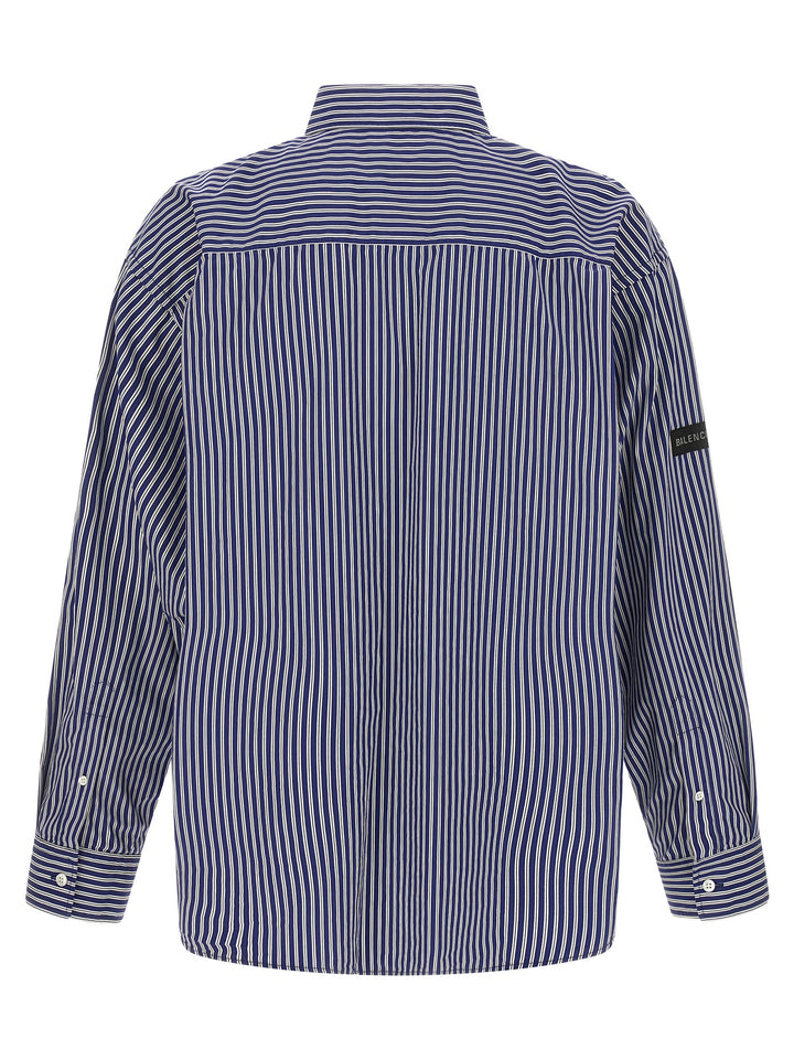 Balenciaga Blue Cotton Blouse