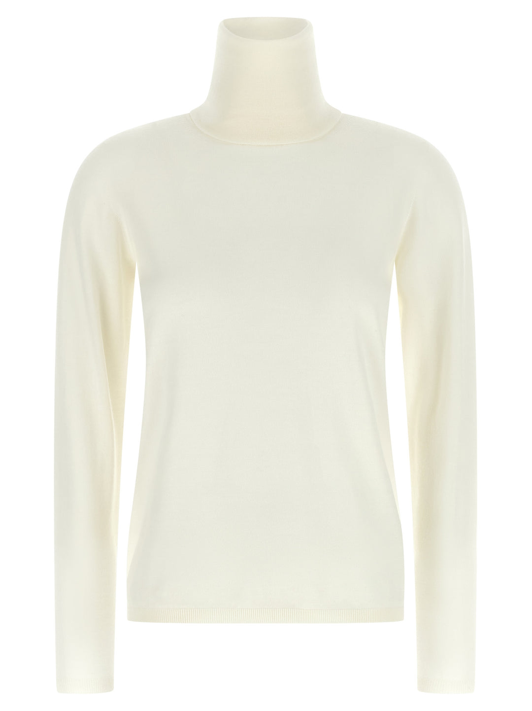 Max Mara White Virgin Wool Cardigan