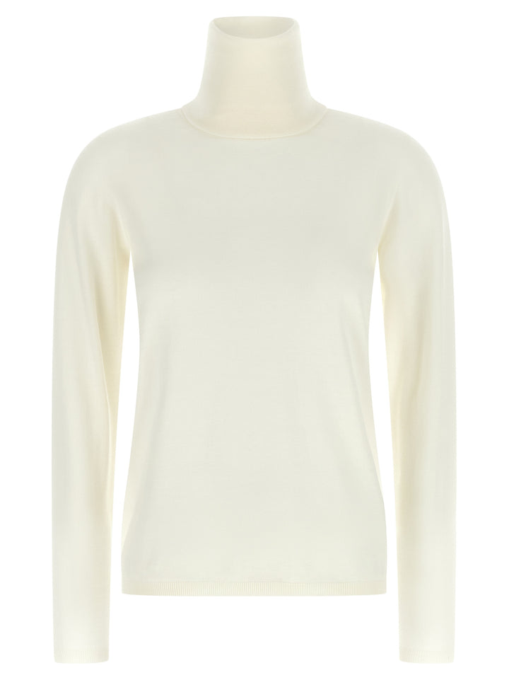 Max Mara White Virgin Wool Cardigan
